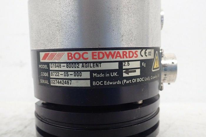 Used Edwards B722-05-000 Agilent G1946-80002 Turbomolecular Vacuum Pump