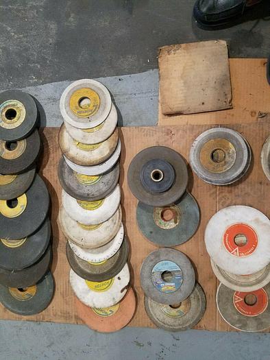 Used Norton Surface Grinding Wheels One Lot Over 60 Wheels One Price