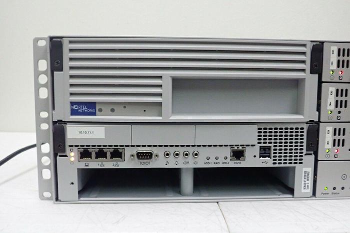 Used Nortel N0015222 NA BCM 3.7 on BCM 400 2 LAN-Standard System