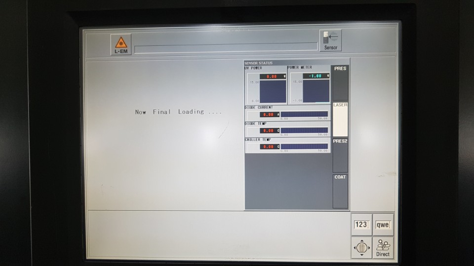 Used Disco DFL 7160 Laser Saw 12"