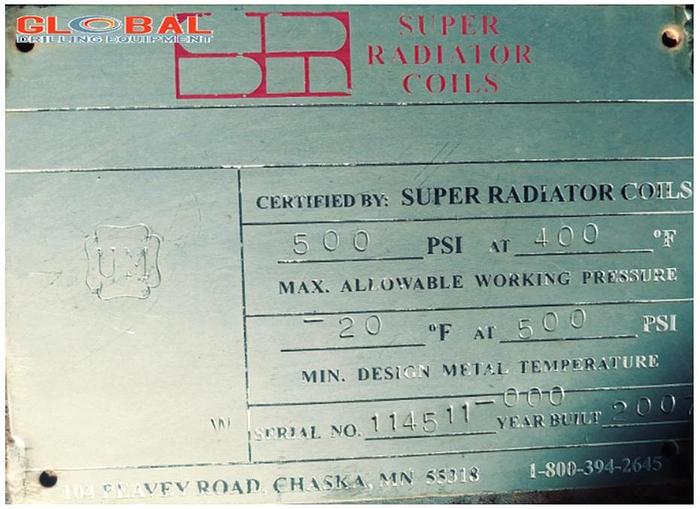 Used Item 0694 : 2007 Hurricane 6T-855-62B / 2000# Air Booster