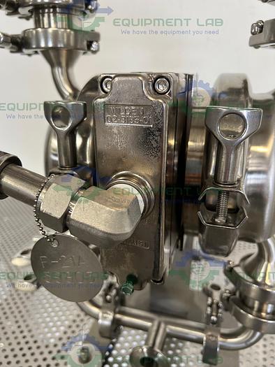 Used Wilden  Stainless Steel XPX2  Air-Operated Double Diaphragm Pump 1"