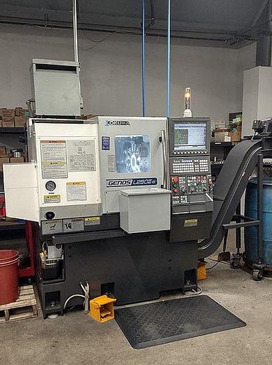 Used 3155, Okuma, L250IIe, CNC Lathe 6" Chuck Very Low Hours, 2019