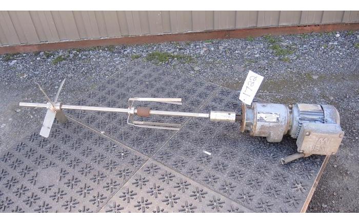 USED SEW EURODRIVE TOP ENTRY MIXER, 0.33 HP