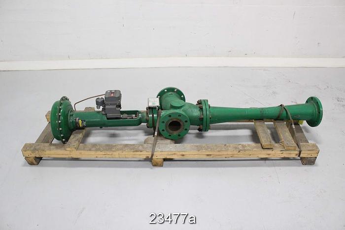Unused Fulton Systems 6" THERMOCOMPRESSOR 6" Thermocompressor With Fisher Type 667 Size 45 Actuator And Fieldvue Dvc-6010 Positioner (Unused) #23477