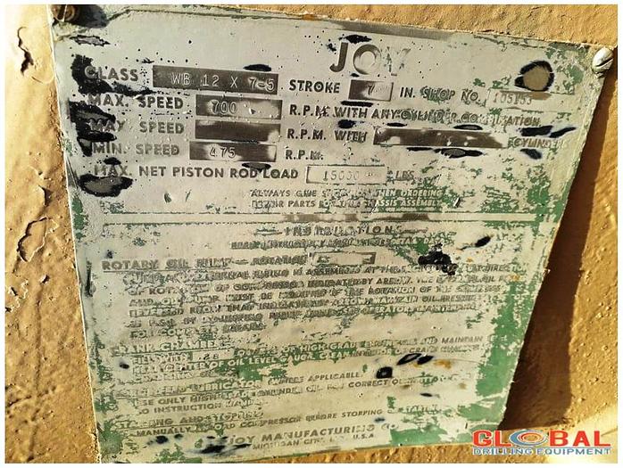 Used Item 0318 : Joy WB12 Reciprocating Booster – SOLD