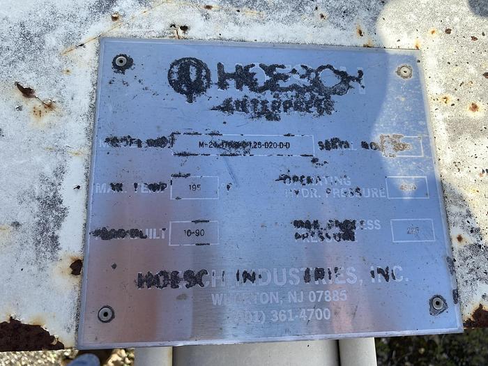 Used Used Hoesch Recessed Plate Filter Press