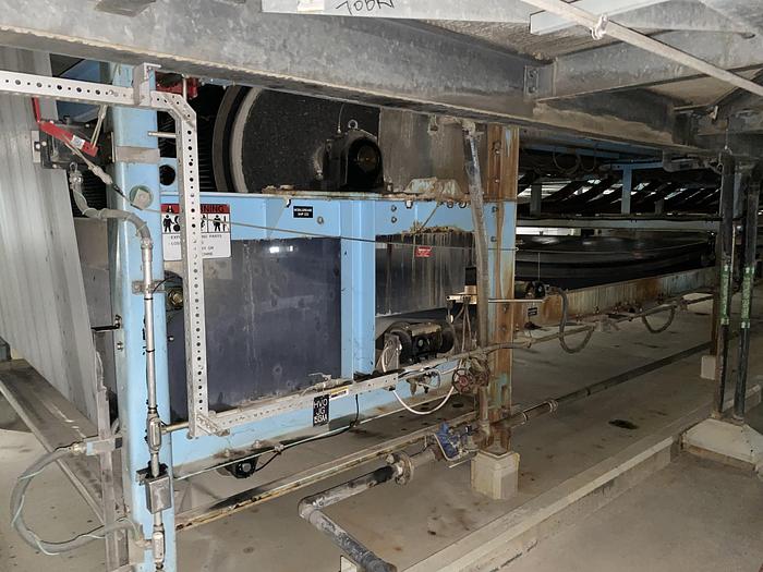 Used Used Dorr-Oliver Model 3M43 EIMCO-Extractor 43 square meter horizontal vacuum belt filter