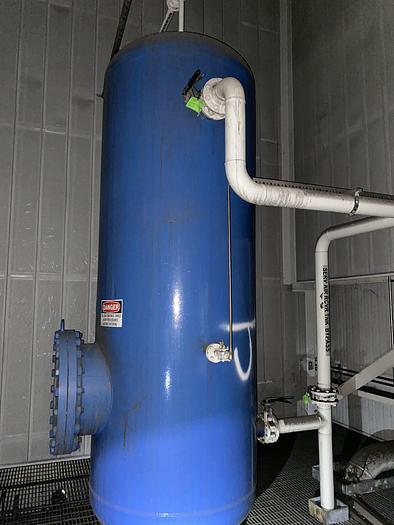 Used Used Steel Fabricators approximately 900 gallon carbon steel air receiver