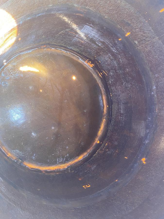 Used Used approximately 4,000 gallon vertical fiberglass storage tank.