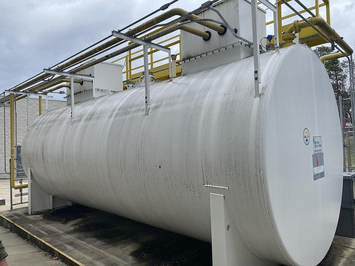 Used Used General Industries 15,000 gallon FIREGUARD horizontal fuel tank