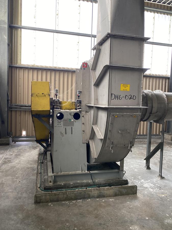 Used Used Flebu 12.5 m3/s (26,460 CFM) stainless steel blower