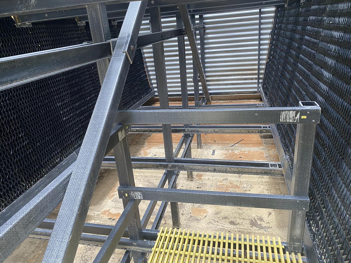 Used Used "Marley" 586 (1) Cell Cooling Tower