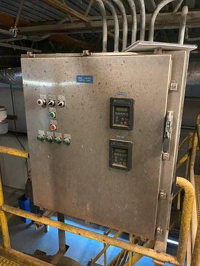 Used Used Press Technology & MFG Inc. Model IDT-200-9E 304 stainless steel internal drum thickener