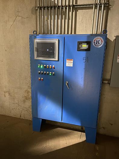 Used KEMCO Gas Fired Thermefficient-100 Patented Oxygen Stripping Direct Contact Water Heater