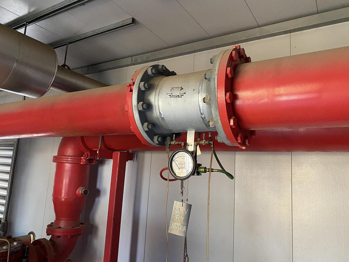 Used Used Complete Diesel Fire Pump skidded Building