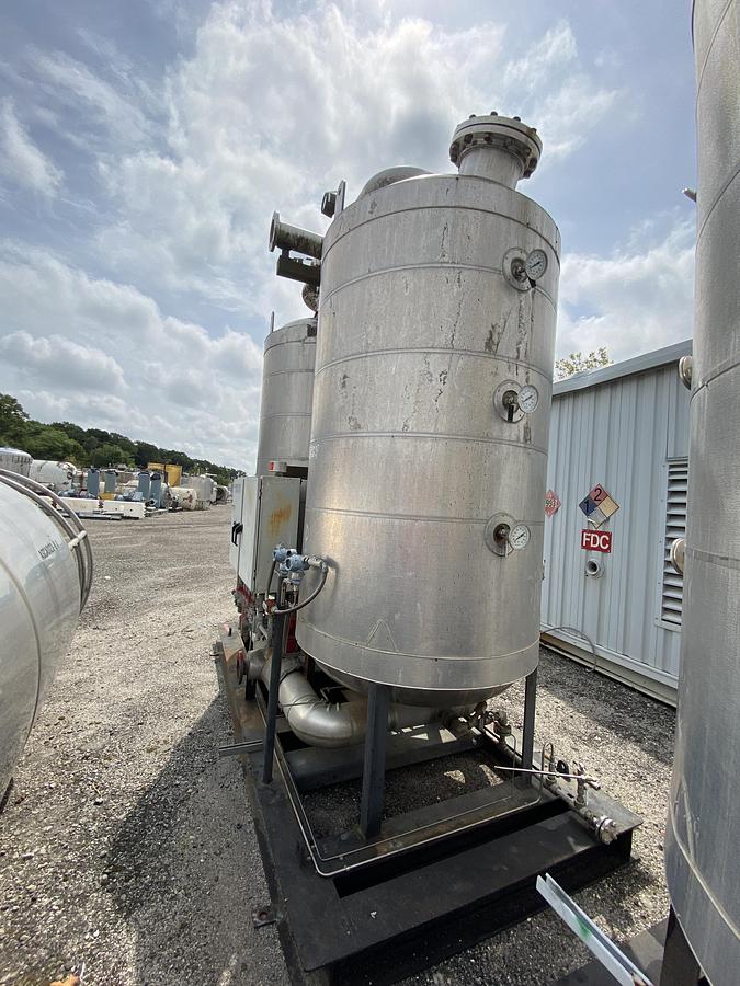 Used Used Industrial Piping Gas Dryer Skid