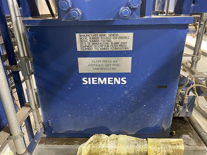 Used Used Siemens J-Press Model 1500N32-128-250SYLC
