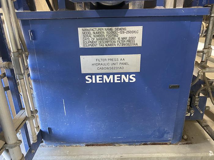Used Used Siemens J-Press Model 1500N32-128-250SYLC