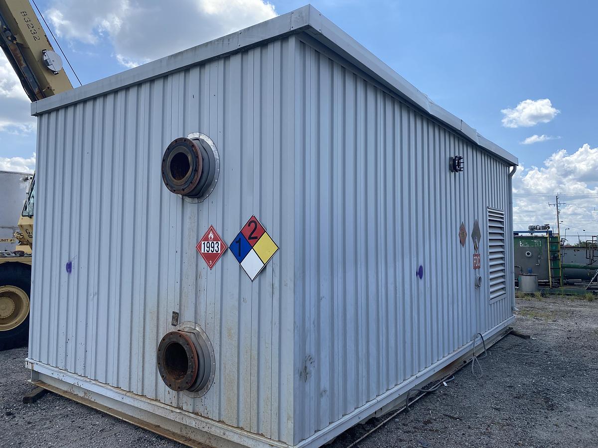 Used Used Complete Diesel Fire Pump skidded Building