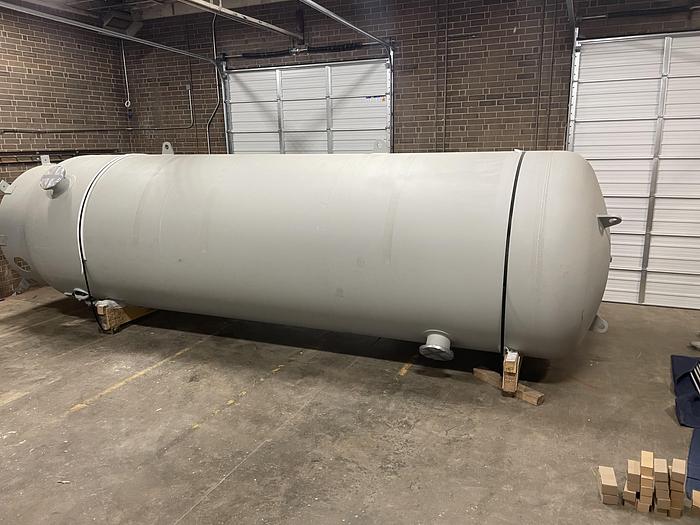 Unused Samuel Pressure Group 10,000 gallon vertical carbon steel pressure air receiver