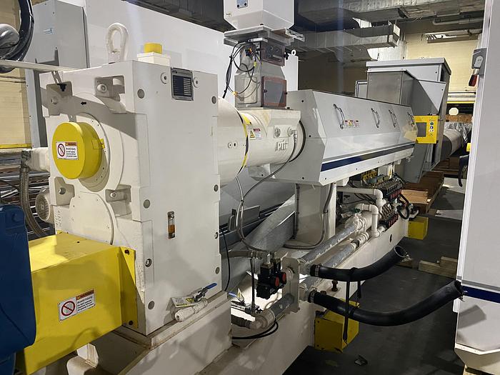 Used Used Processing Technologies International LLC Model G5000 Trident Series Single Screw extruder
