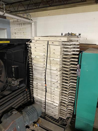 Used Used Hoesch Recessed Plate Filter Press