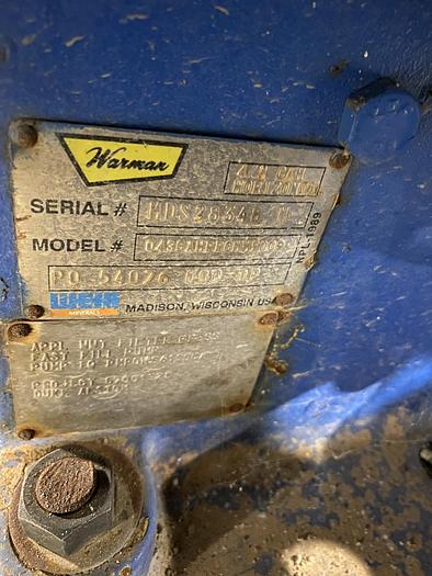 Used Used Weir Warman Model 043CAHRRGMM9009 4X3 CAH Slurry Pump