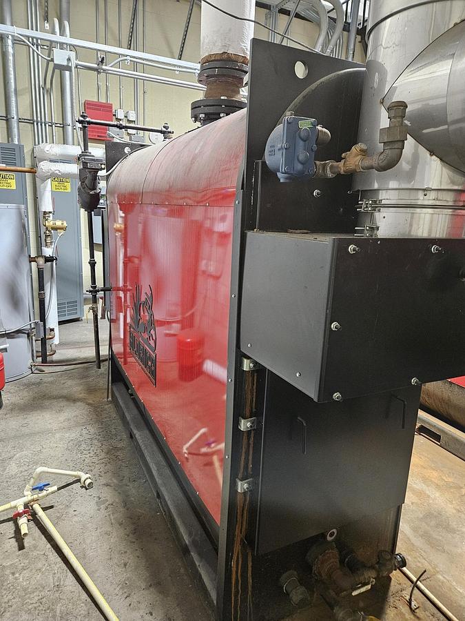 Used Used Aldrich Heat-Pak Model A3S5-85-G/A3S5R-C-85-G 85HP low pressure, hot water boilers