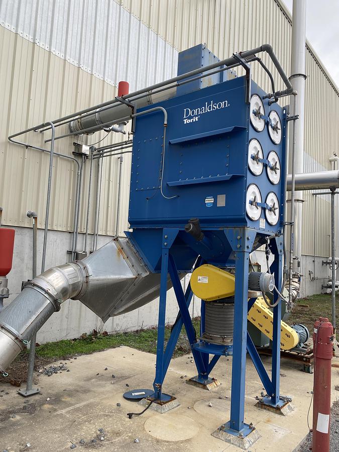 Used Used Donaldson Torit Downflo Evolution Cartridge Dust Collector, Model DFE 3-6