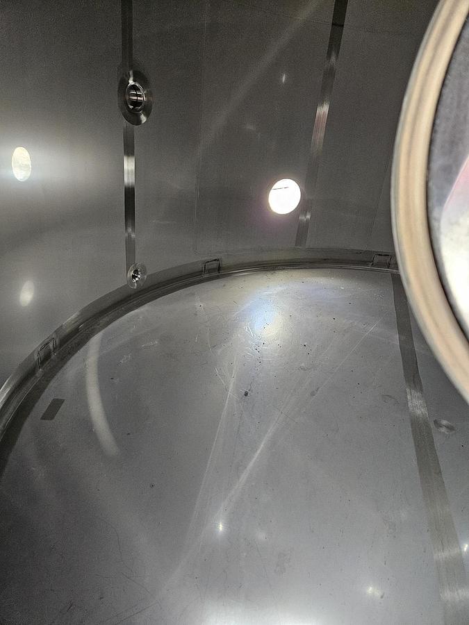 Used Used Feldmeier 8,000 gallon 304 stainless steel sanitary storage tanks
