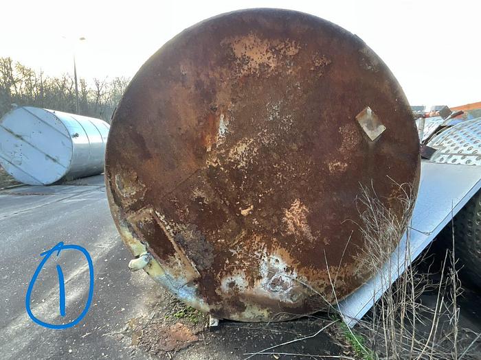 Used Used approximately 20,000 gallon vertical carbon steel storage tank