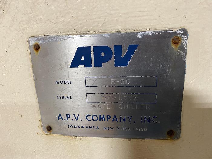 Used Used APV Model R-56 stainless steel plate heat exchanger