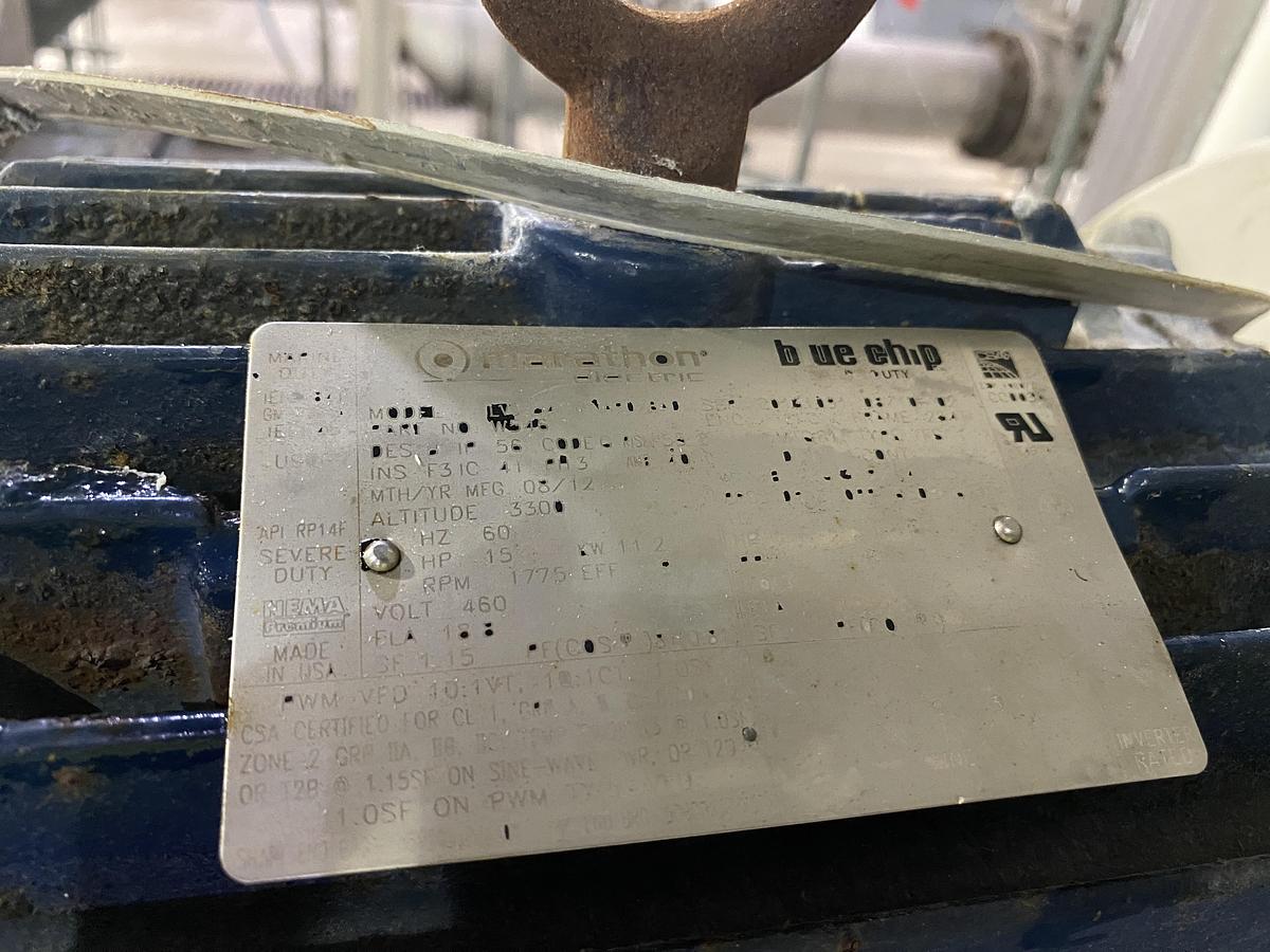 Used Used Erected Steel Products 14,000 gallon 316L stainless steel vertical tank