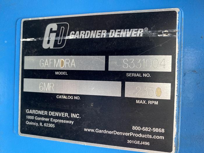 Used Used Hardy System Corp. Model HP-6SM-40-5-4, packaged blower system