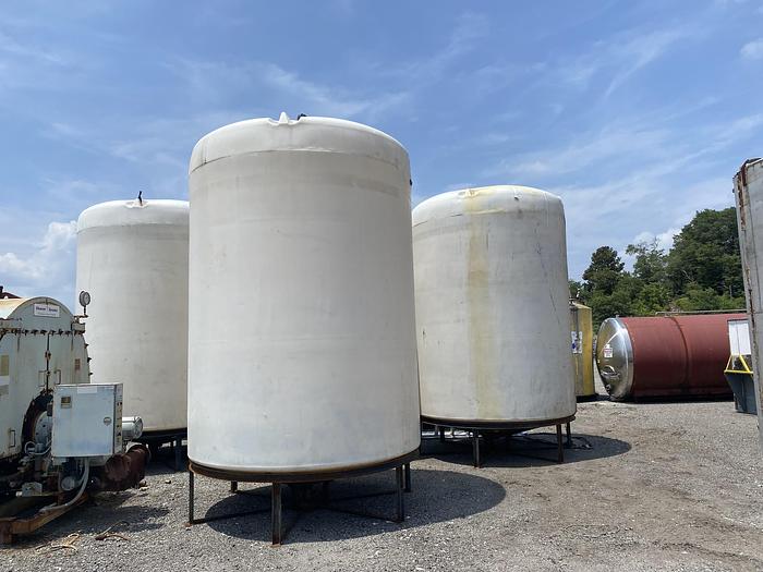 Used Used Ace Roto-Mold 4900 gallon poly tank with stand
