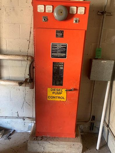 Used Used complete diesel fire pump skidded building