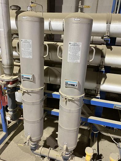 Used Used GE Pro Series RO unit rated 150 GPM
