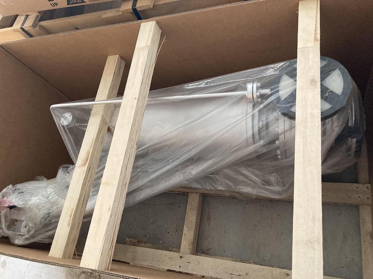 Used Unused Teikoku model FA61-618X4M-1012T1V-E 316 SS can pump