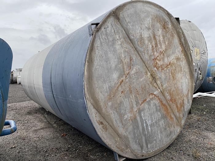 Used Used Whiting Metals Inc.  approximately 13,500 gallon vertical 304 stainless steel storage tank