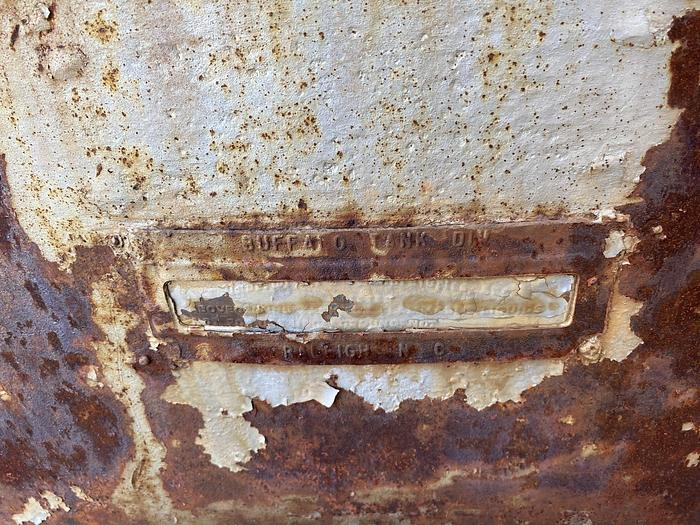 Used Used approximately 20,000 gallon vertical carbon steel storage tank