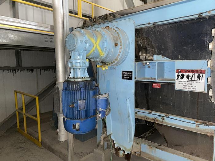 Used Used Dorr-Oliver Model 3M43 EIMCO-Extractor 43 square meter horizontal vacuum belt filter