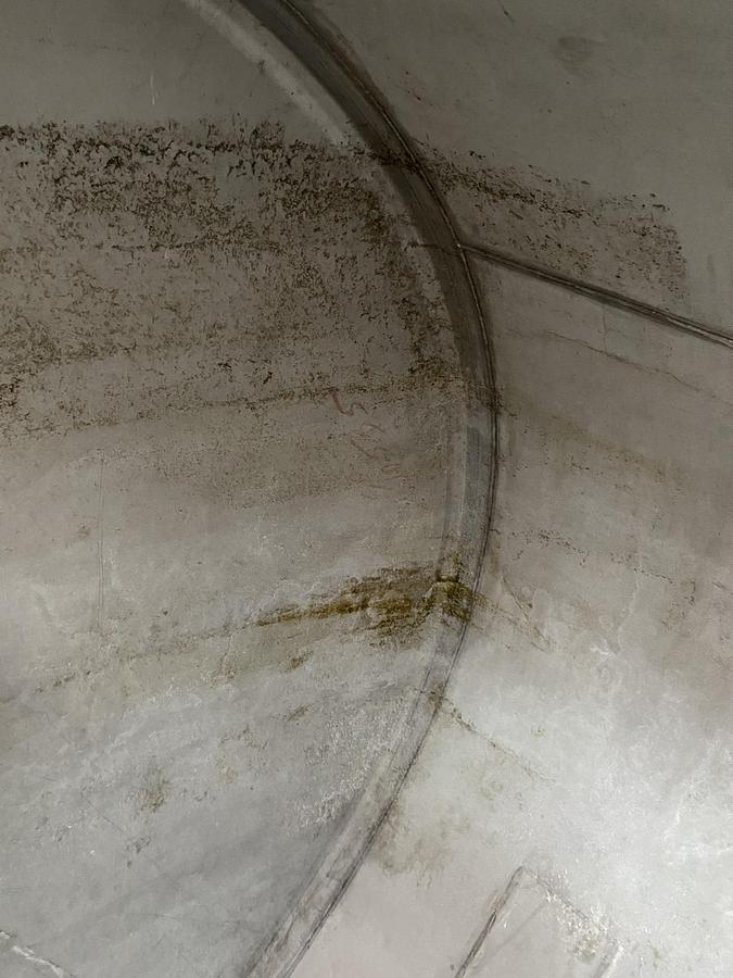 Used Capital City Iron Works 12,000 gallon 304 stainless steel horizontal tank