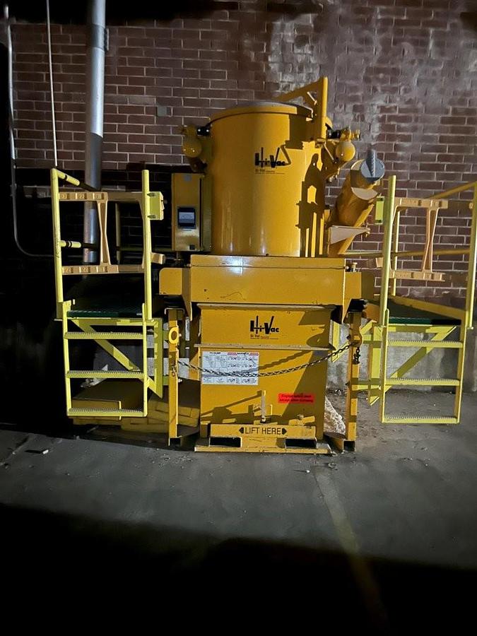 Used Used Hi-Vac Model 850 Industrial Heavy Duty portable vacuum system