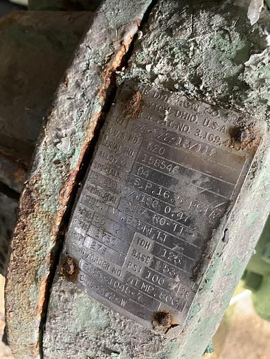 Used Used Durco Model 3 X 1-1/2-13/112 stainless steel centrifugal pump