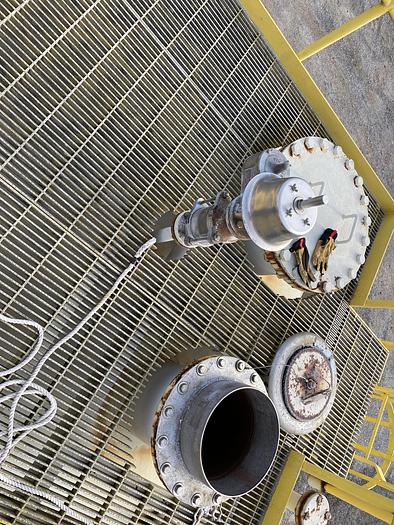 Used Used Armor Metalworks approximately 15,000 gallon carbon steel vertical storage tank