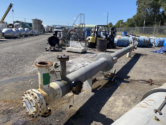 Used Used Southern Heat Exchanger Corp.  400 sq. ft. 304L stainless steel shell and tube heat exchanger