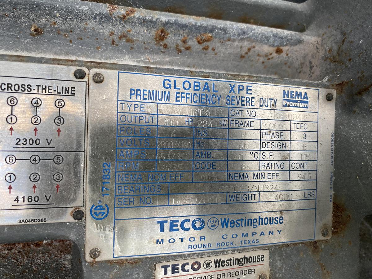 Used Used Flebu 12.5 m3/s (26,460 CFM) stainless steel blower