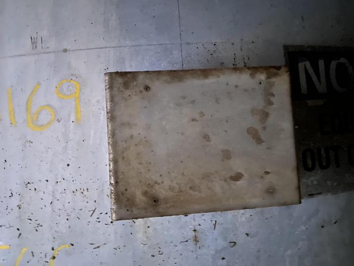 Used Used Tate Metalworks approximately 4,000 gallon 2205 duplex stainless steel vertical sand filter