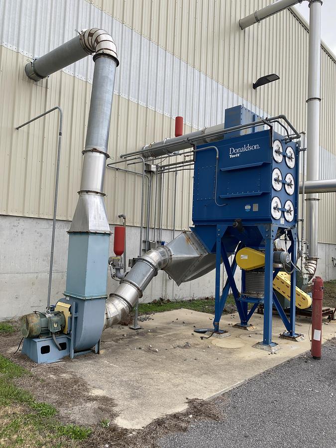 Used Used Donaldson Torit Downflo Evolution Cartridge Dust Collector, Model DFE 3-6